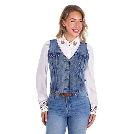 PURE WESTERN Womens Natasha Vest