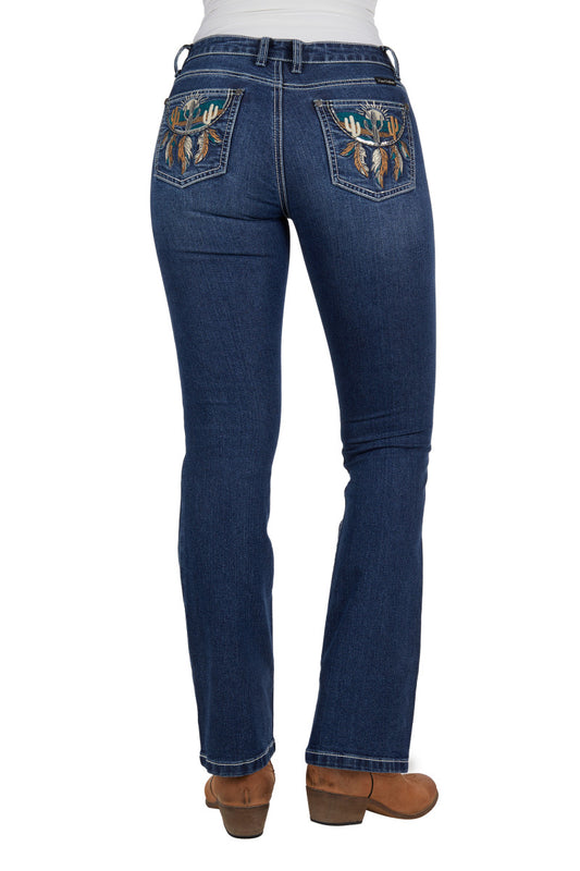 PURE WESTERN  Womens Alba Jean