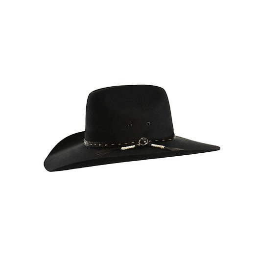 THOMAS COOK Station Wool Felt Hat-Black