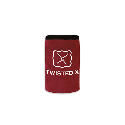 TWISTED X BOOTS STUBBY HOLDER RED