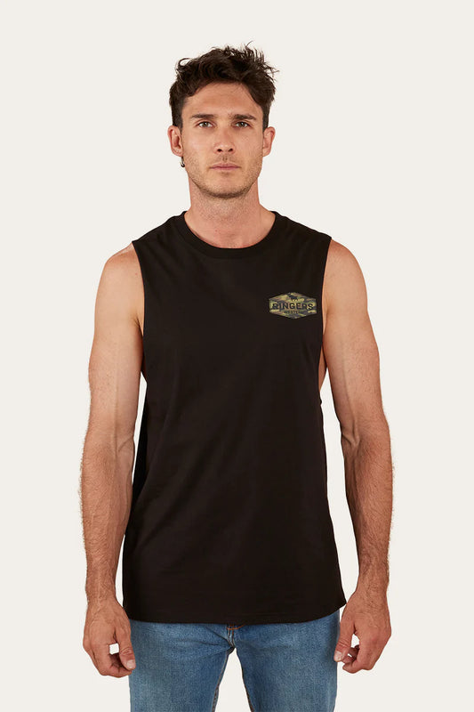 RINGERS WESTERN Servo Mens Muscle Tank