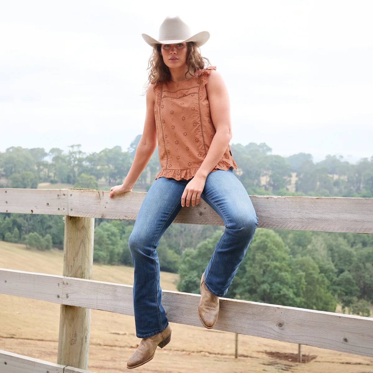 WRANGLER Womens Grace Blouse