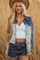 Womens Dusk Blue Denim Jacket
