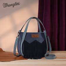 Wrangler Two Tone Fringe Bag