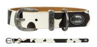 PURE WESTERN Adelaide Dog Collar - Black/White