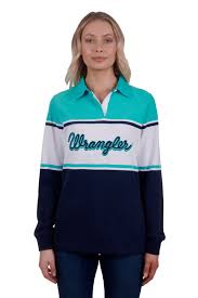 WRANGLER - Womens Bertha Rugby