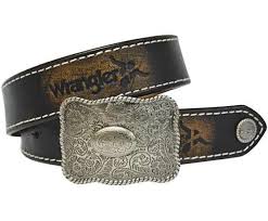WRANGLER Kids Abrasion Logo Belt