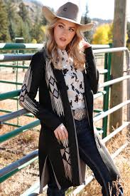 CRUEL Womens Black Duster