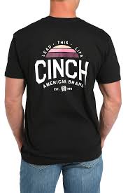 CINCH Mens Tee Black