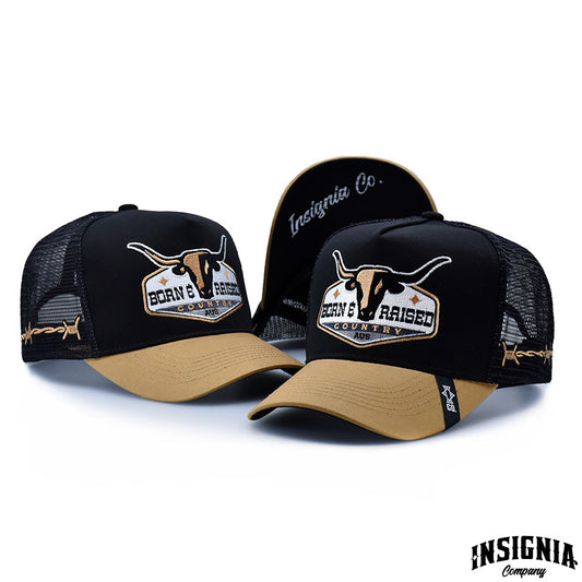 Insignia - Born and Raised - Badlands High Profile Trucker Hat