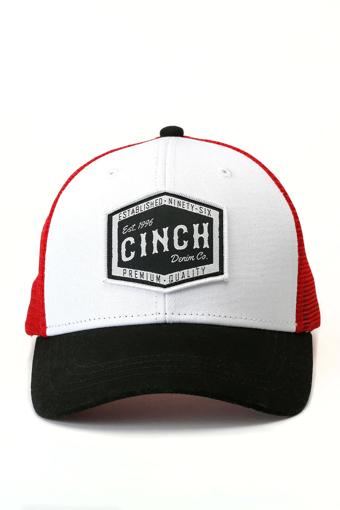 CINCH - Trucker Cap Wht/Rd