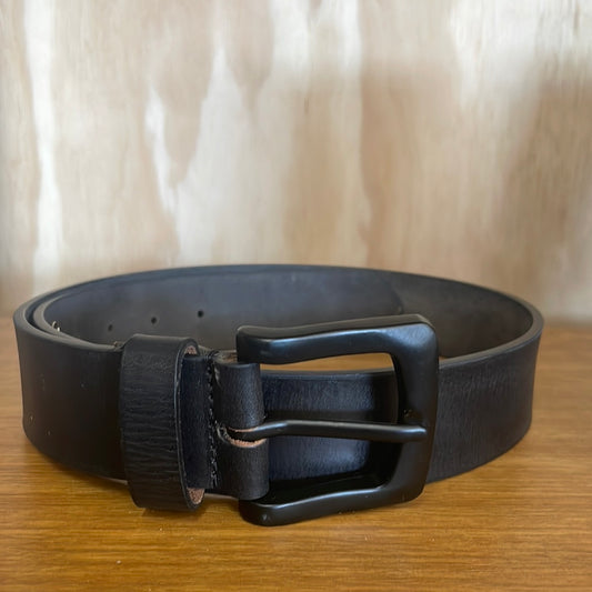 Belt - Outback King Leather Belt Blk 15