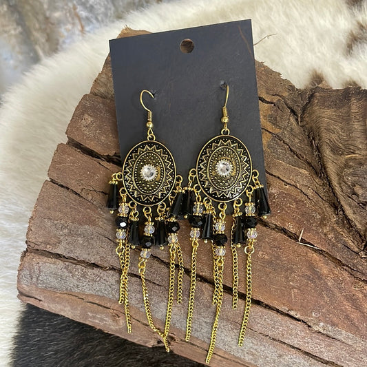 Earrings - Black 01