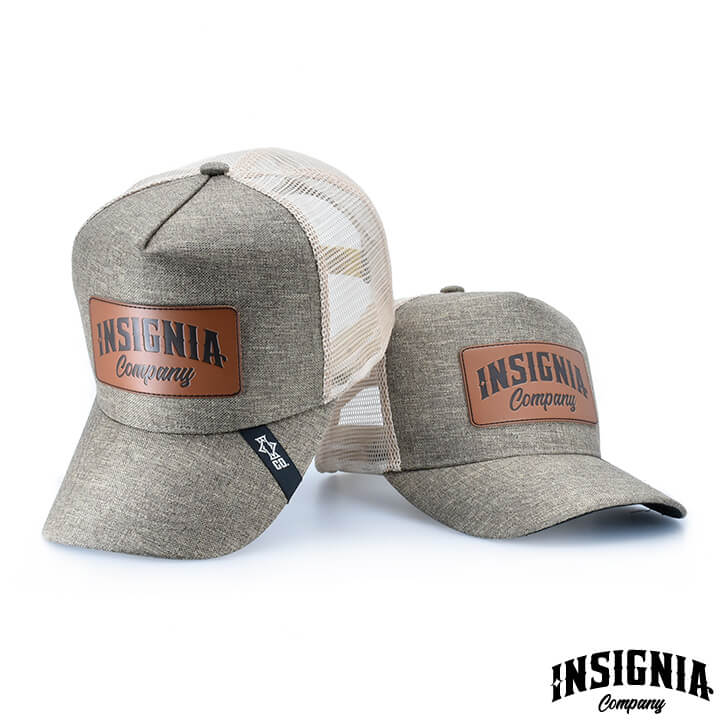 Insignia - Finley – High Profile Linen Trucker Hat