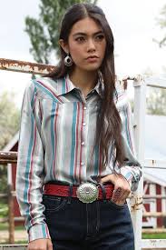 CRUEL Womens Striped Shirt