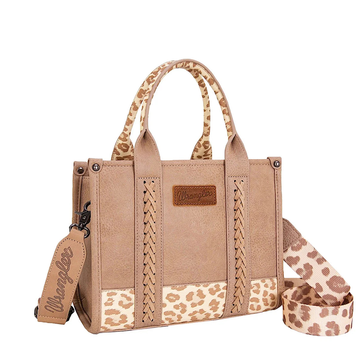 WRANGLER Leopard Print Crossbody Bag