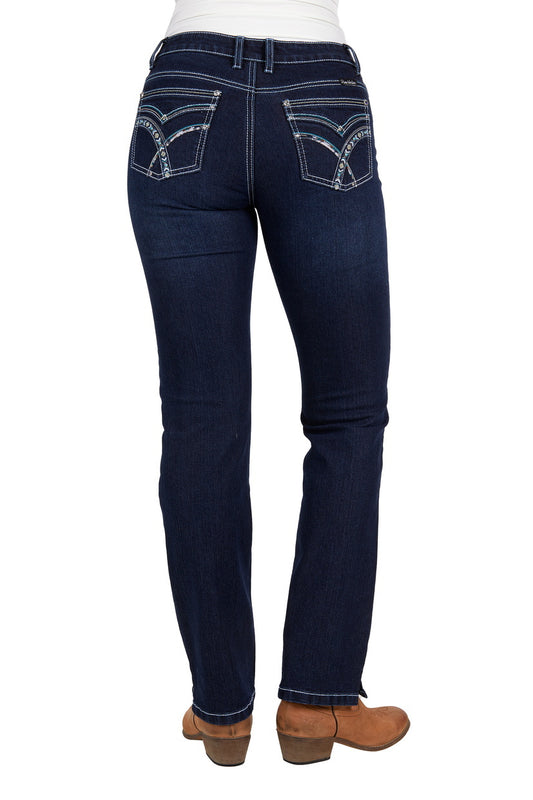 PURE WESTERN Womens Jeans - Oda Straight Leg