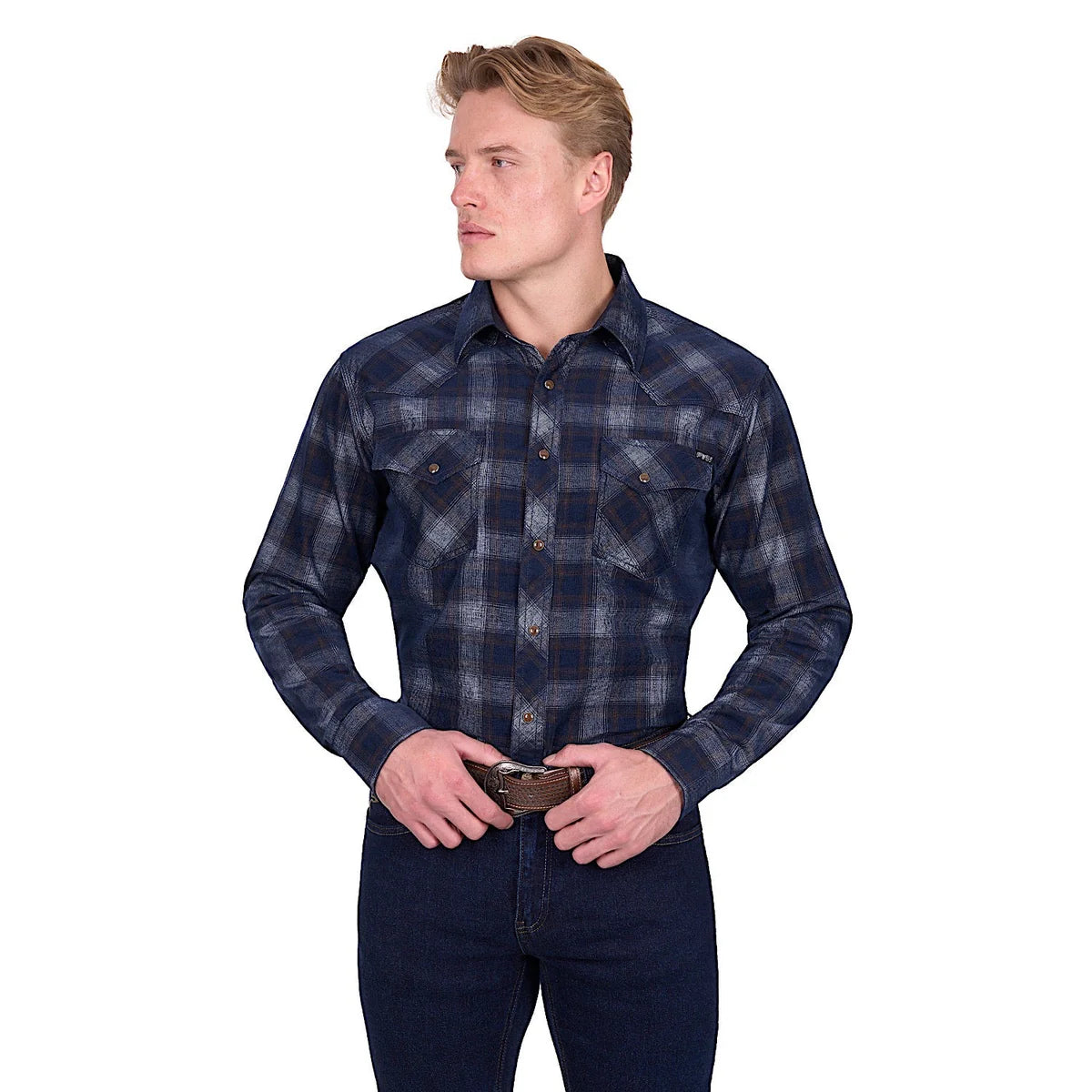 PURE WESTERN Mens Harley Shirt