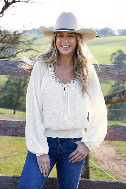 PURE WESTERN Nelly Blouse Womens