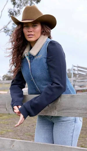WRANGLER Womens Dixie REVERSIBLE Vest