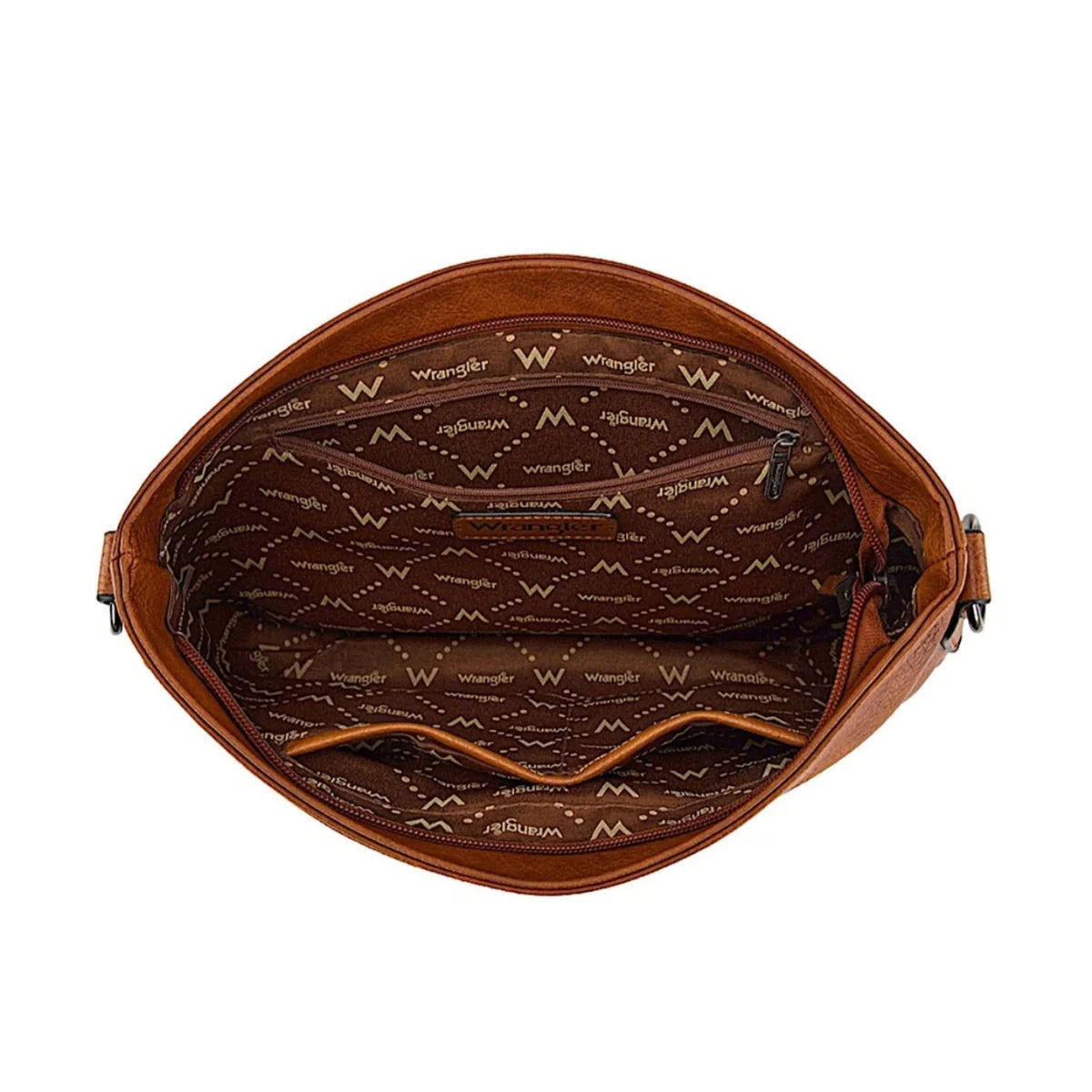 WRANGLER Animal Print Slouch Bag