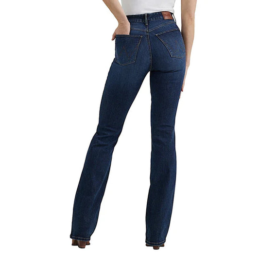WRANGLER Womens Bespoke Hi Rise Jeans 34LEG